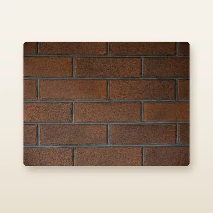 Facade clinker K27, rust-brown, NF 240×71×10 mm