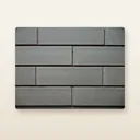 Facade clinker K46, grey-green, NVF 295×85×22 mm