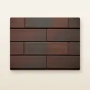 Facade clinker K49, brown with dark accents, NVF 295×85×22 mm