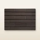 Facade clinker K51, graphite-brown, NVF 295×85×22 mm