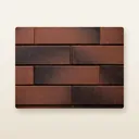 Facade clinker K52, brown-black, NVF 295×85×22 mm