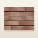Facade clinker K55, light brown, NVF 295×85×22 mm