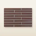 Facade clinker K62, rust-brown, RG 501×54×15 mm
