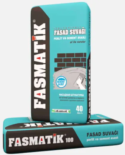 Штукатурка армирующая «Fasmatik», цемент/перлит, 25 кг